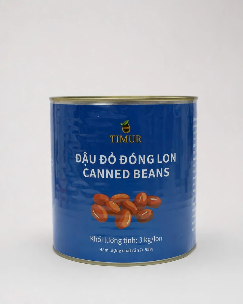Đậu Đỏ Đóng Hộp 3 kg