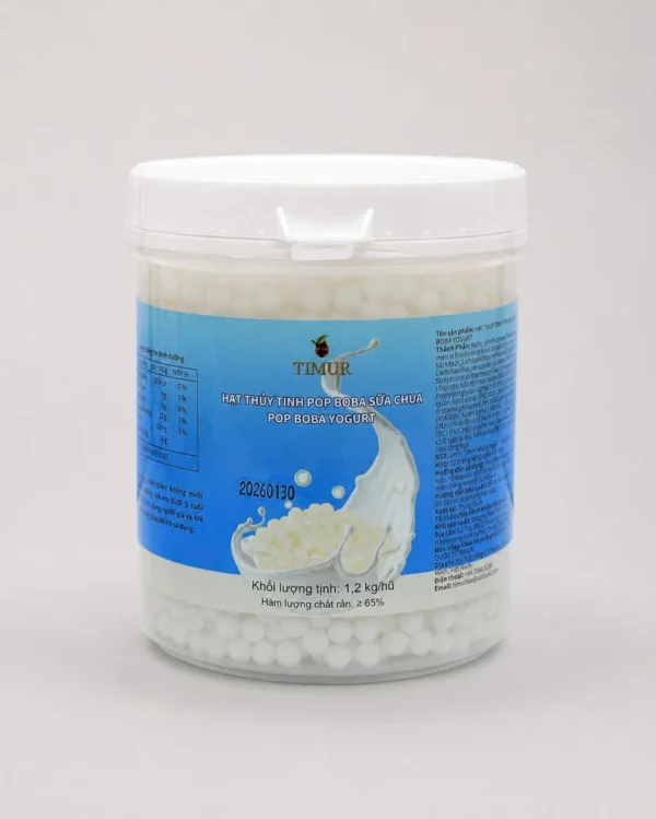 Hạt Thủy Tinh Vị Sữa Chua 1.2 kg TIMUR