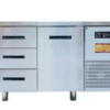 Bàn mát 1 cánh và 3 ngăn kéo inox Viner V-TBLNK1.2, 1,2 m, quạt gió