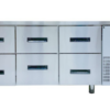 Bàn mát 6 ngăn kéo inox Viner V-TBLNK1.8, 1,8 m, quạt gió