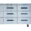 Bàn mát 9 ngăn kéo inox Viner V-TBLNK1.8, 1,8 m, quạt gió