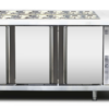 Bàn mát salad cánh inox Viner V-BSLCI1.8, 1,8 m, quạt gió