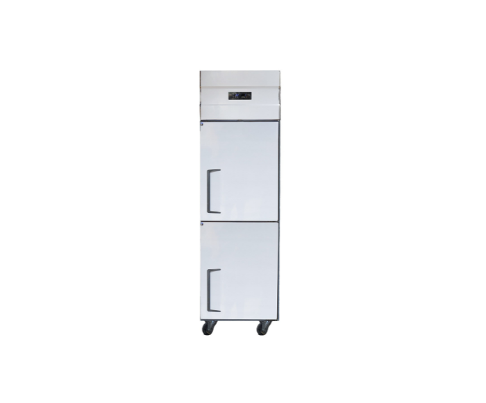 Tủ đông 2 cánh inox Fushimavina, lạnh trực tiếp