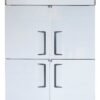 Tủ đông 4 cánh inox Fushimavina, lạnh trực tiếp
