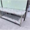 Bàn inox 2 tầng công nghiệp LIGHTCOOL 1200 × 750 × 800mm
