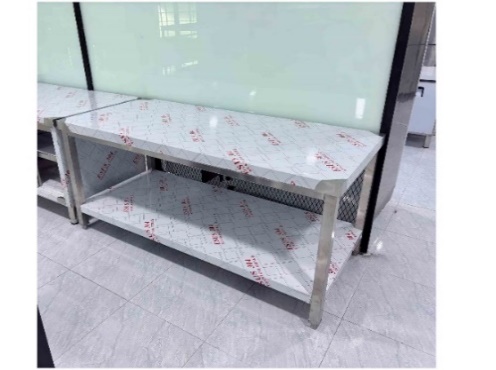 Bàn inox 2 tầng công nghiệp LIGHTCOOL 1200 × 750 × 800mm