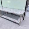 Bàn inox 2 tầng công nghiệp LIGHTCOOL 1500 × 750 × 800mm