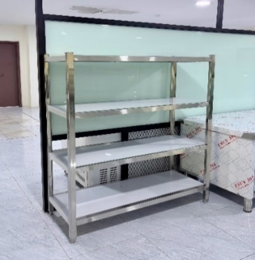 Kệ inox 4 tầng LIGHTCOOL 1800 × 480 × 1550mm