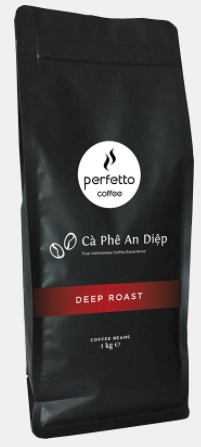 Cà phê Bột An Diệp Deep Roast 1000g