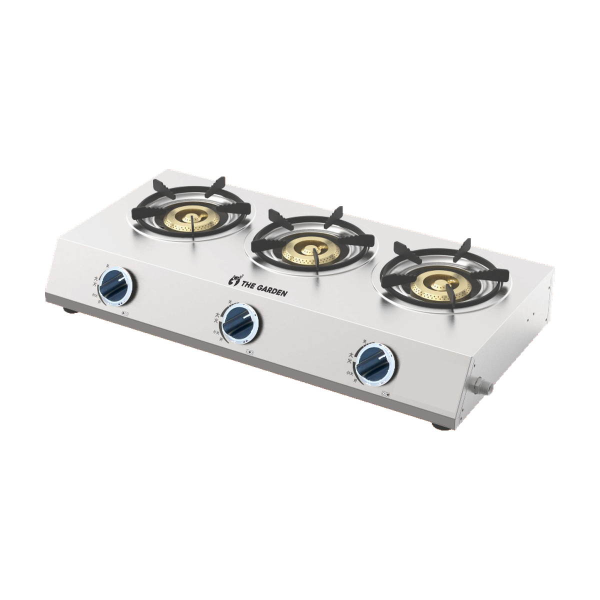 Bếp gas đa năng Greenfire GFG – 3 họng – GFG-03 – ảnh sản phẩm nền trắng