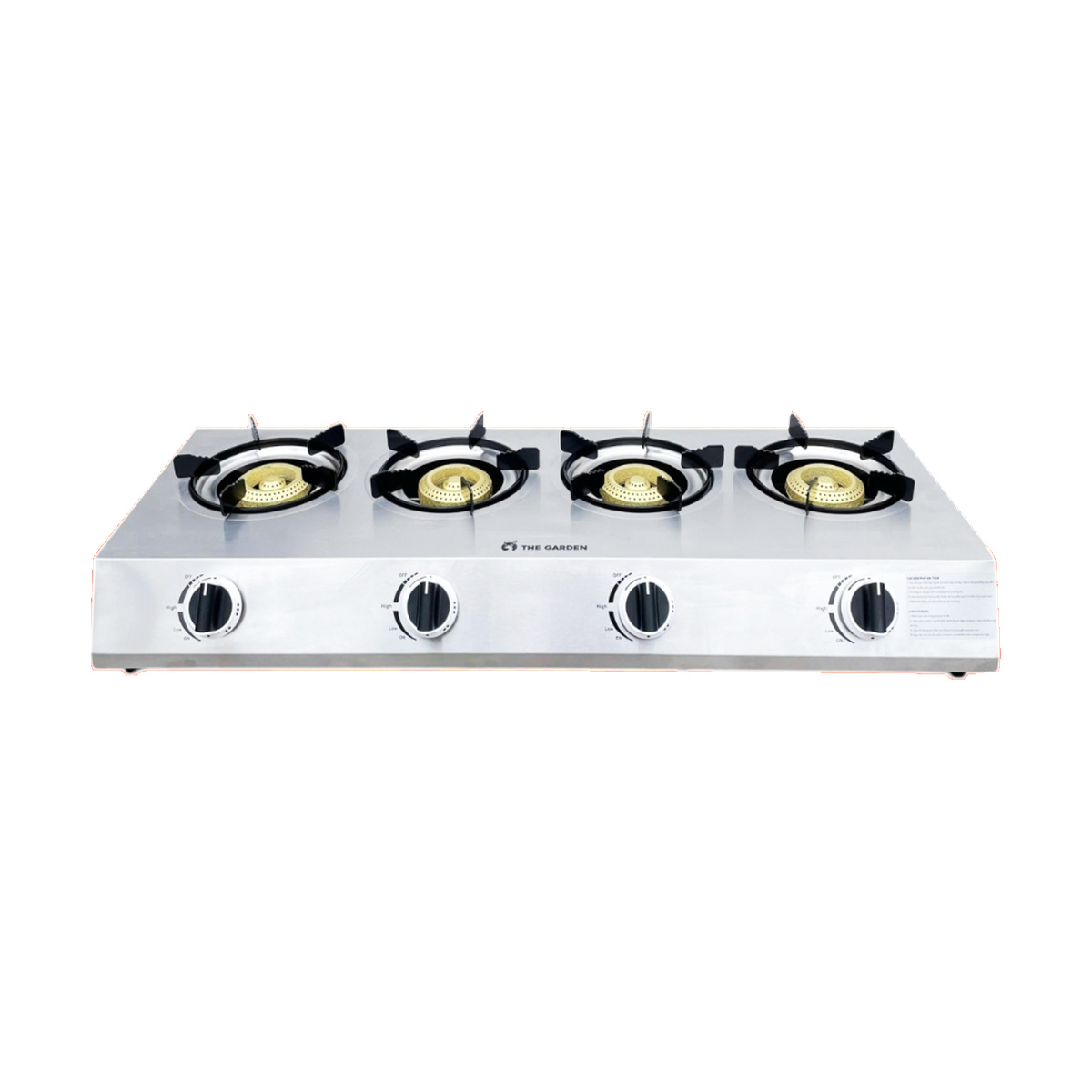 Bếp gas Greenfire 4 họng ngang – GFG-04N
