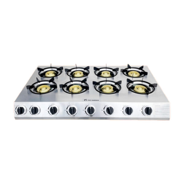 Bếp gas đa năng Greenfire GFG – 8 họng – GFG-08 – ảnh sản phẩm nền trắng