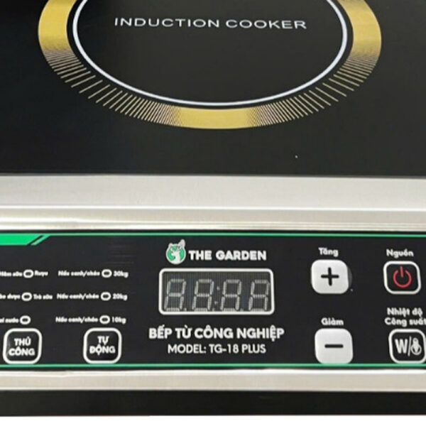 Bếp từ công nghiệp Greenfire GF-3500P – ảnh cận chi tiết từ ảnh sản phẩm