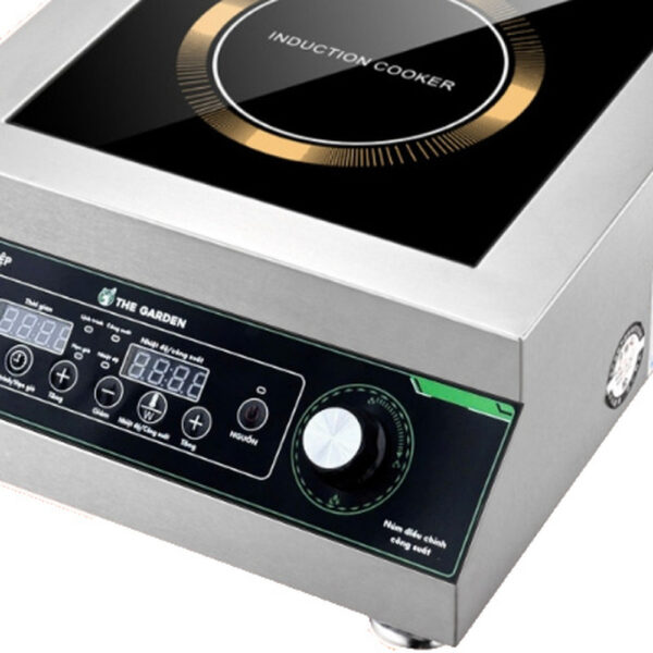 Bếp từ công nghiệp Greenfire GF-5000 – ảnh cận chi tiết từ ảnh sản phẩm