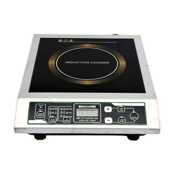 Bếp từ công nghiệp Greenfire GF-3500 – ảnh sản phẩm nền trắng