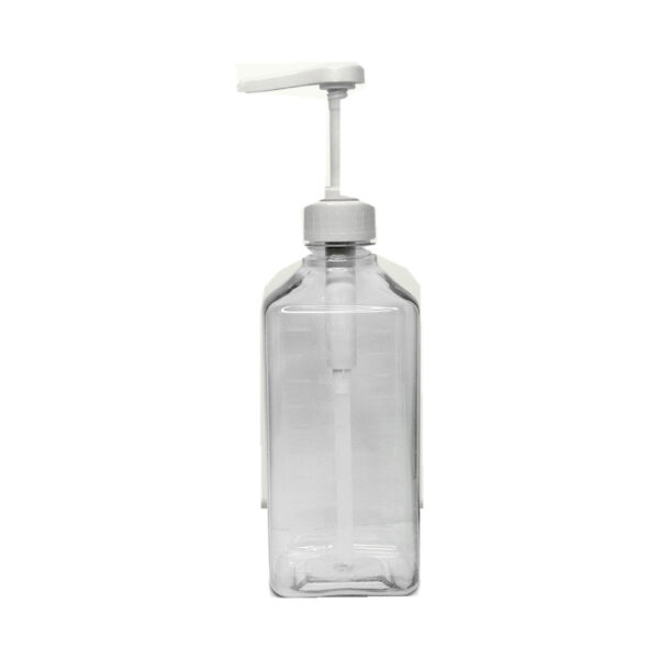 Bình bơm đường nhựa 1100ml định lượng 10cc – ảnh nền trắng