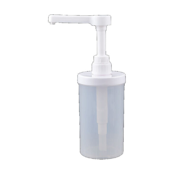 Bình bơm định lượng 1 lít – Bình + vòi mứt hạt 20ml – ảnh sản phẩm nền trắng