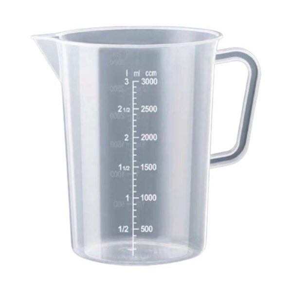 Ca đong định lượng | Ca đong nhựa 3000ml – ảnh đại diện nền trắng