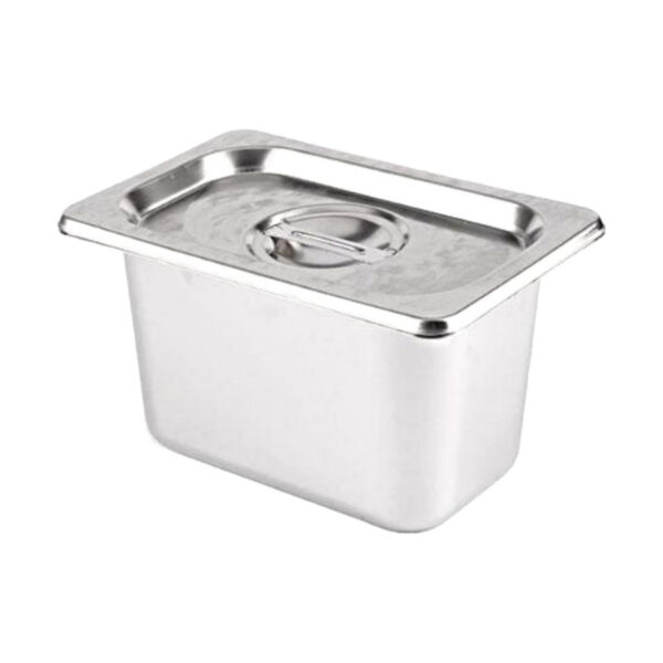 Khay inox 1/9 0.8L – ảnh đại diện nền trắng