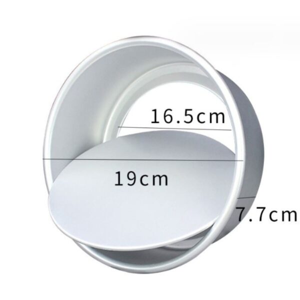 Khuôn bánh tròn nhôm đế rời 4–8 inch – Thông số 7 inch