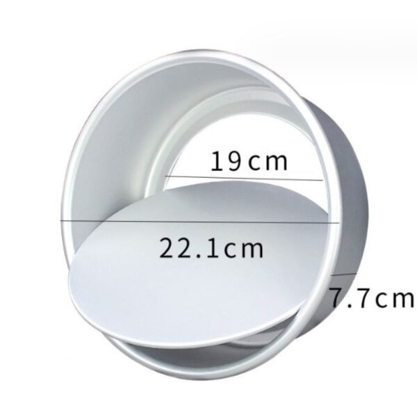 Khuôn bánh tròn nhôm đế rời 4–8 inch – Thông số 8 inch