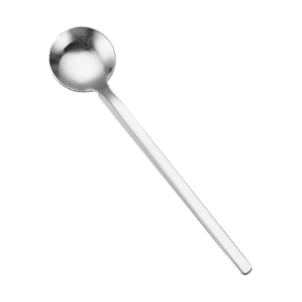 Thìa cà phê 13cm bạc – ảnh đại diện nền trắng