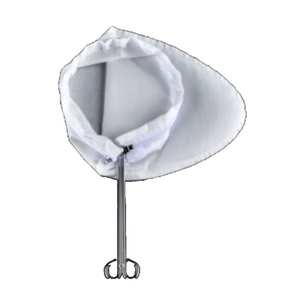 Vợt lọc trà nhỏ: sâu 25cm, đường kính 13.5cm, dài 28cm – ảnh đại diện nền trắng